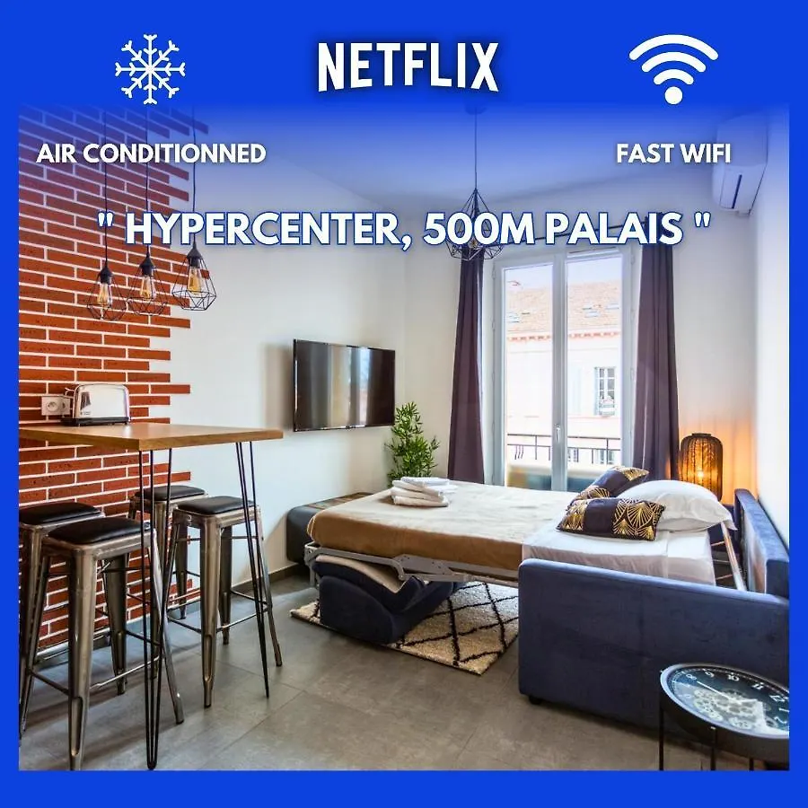 Relaxhome - Hypercentre - Clim - Netflix Cannes 0*,  France